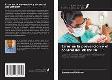 Copertina di Error en la prevención y el control del VIH/SIDA