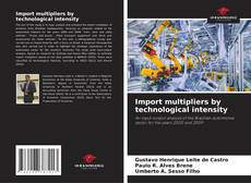 Copertina di Import multipliers by technological intensity