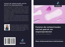 Factoren die verband houden met het gebruik van wegwerpproducten kitap kapağı