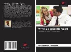 Copertina di Writing a scientific report