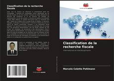 Copertina di Classification de la recherche fiscale