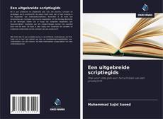 Een uitgebreide scriptiegids kitap kapağı