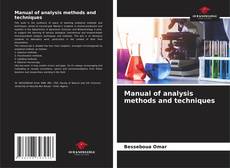 Copertina di Manual of analysis methods and techniques