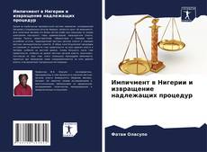 Capa do livro de Импичмент в Нигерии и извращение надлежащих процедур 