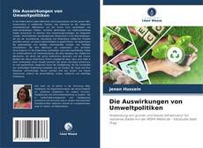 Copertina di Die Auswirkungen von Umweltpolitiken