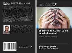 Copertina di El efecto de COVID-19 en la salud mental