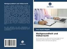 Copertina di Weltgesundheit und Völkerrecht