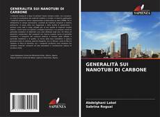 Portada del libro de GENERALITÀ SUI NANOTUBI DI CARBONE