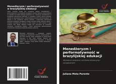 Portada del libro de Menedżeryzm i performatywność w brazylijskiej edukacji