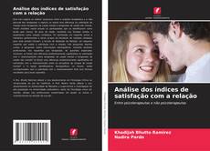 Bookcover of Análise dos índices de satisfação com a relação