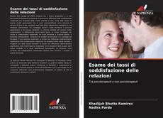 Buchcover von Esame dei tassi di soddisfazione delle relazioni
