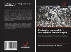 Capa do livro de Fosfogips do produkcji materiałów budowlanych 