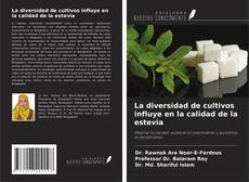 La diversidad de cultivos influye en la calidad de la estevia kitap kapağı