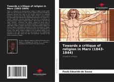 Towards a critique of religion in Marx (1843-1844)的封面