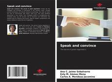 Copertina di Speak and convince