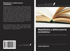 Capa do livro de Nepotismo y delincuencia económica 