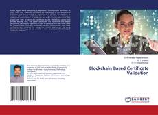 Capa do livro de Blockchain Based Certificate Validation 