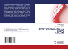 Capa do livro de IMPRESSION TECHNIQUES IN DENTAL IMPLANTS 