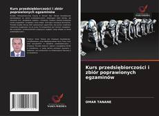 Couverture de Kurs przedsiębiorczości i zbiór poprawionych egzaminów