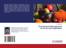 Capa do livro de Post Harvest Management of Fruits and Vegetables 
