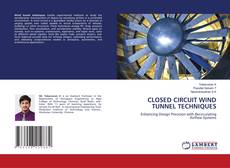 Bookcover of CLOSED CIRCUIT WIND TUNNEL TECHNIQUES