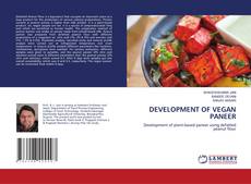 Обложка DEVELOPMENT OF VEGAN PANEER
