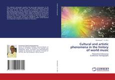 Copertina di Cultural and artistic phenomena in the history of world music