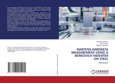 Couverture de MARTENS HARDNESS MEASUREMENT USING A BERKOVICH INDENTER ON STEEL