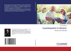 Обложка E-participation in Ukraine: