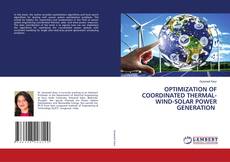 Обложка OPTIMIZATION OF COORDINATED THERMAL-WIND-SOLAR POWER GENERATION