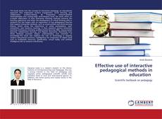 Buchcover von Effective use of interactive pedagogical methods in education