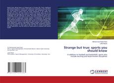 Buchcover von Strange but true: sports you should know