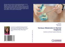 Various Materials in Dental Implants的封面