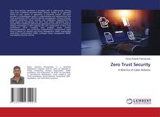 Portada del libro de Zero Trust Security