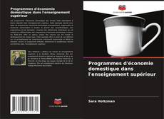 Capa do livro de Programmes d'économie domestique dans l'enseignement supérieur 