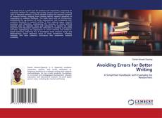 Copertina di Avoiding Errors for Better Writing