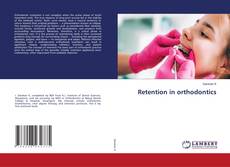 Buchcover von Retention in orthodontics