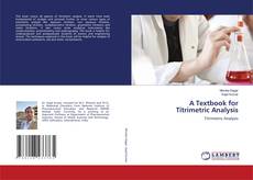 Capa do livro de A Textbook for Titrimetric Analysis 