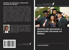 Buchcover von Gestión de personas y desarrollo nacional en Malaui