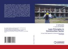 Buchcover von Lean Principles in Construction Sector
