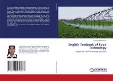 Copertina di English Textbook of Food Technology