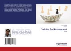 Training And Development kitap kapağı