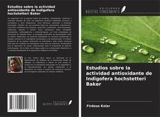 Copertina di Estudios sobre la actividad antioxidante de Indigofera hochstetteri Baker