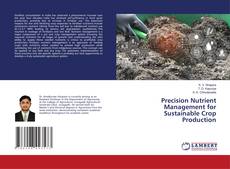 Buchcover von Precision Nutrient Management for Sustainable Crop Production