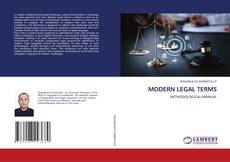 Portada del libro de MODERN LEGAL TERMS
