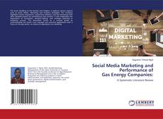 Couverture de Social Media Marketing and Performance of Gas Energy Companies: