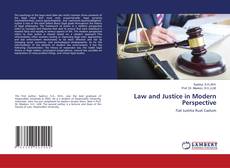 Buchcover von Law and Justice in Modern Perspective