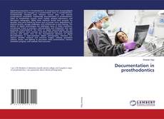 Documentation in prosthodontics kitap kapağı
