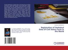 Portada del libro de Registration of Statistical Data of Civil Status Facts in the World