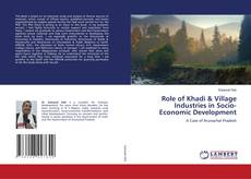 Couverture de Role of Khadi & Village Industries in Socio-Economic Development